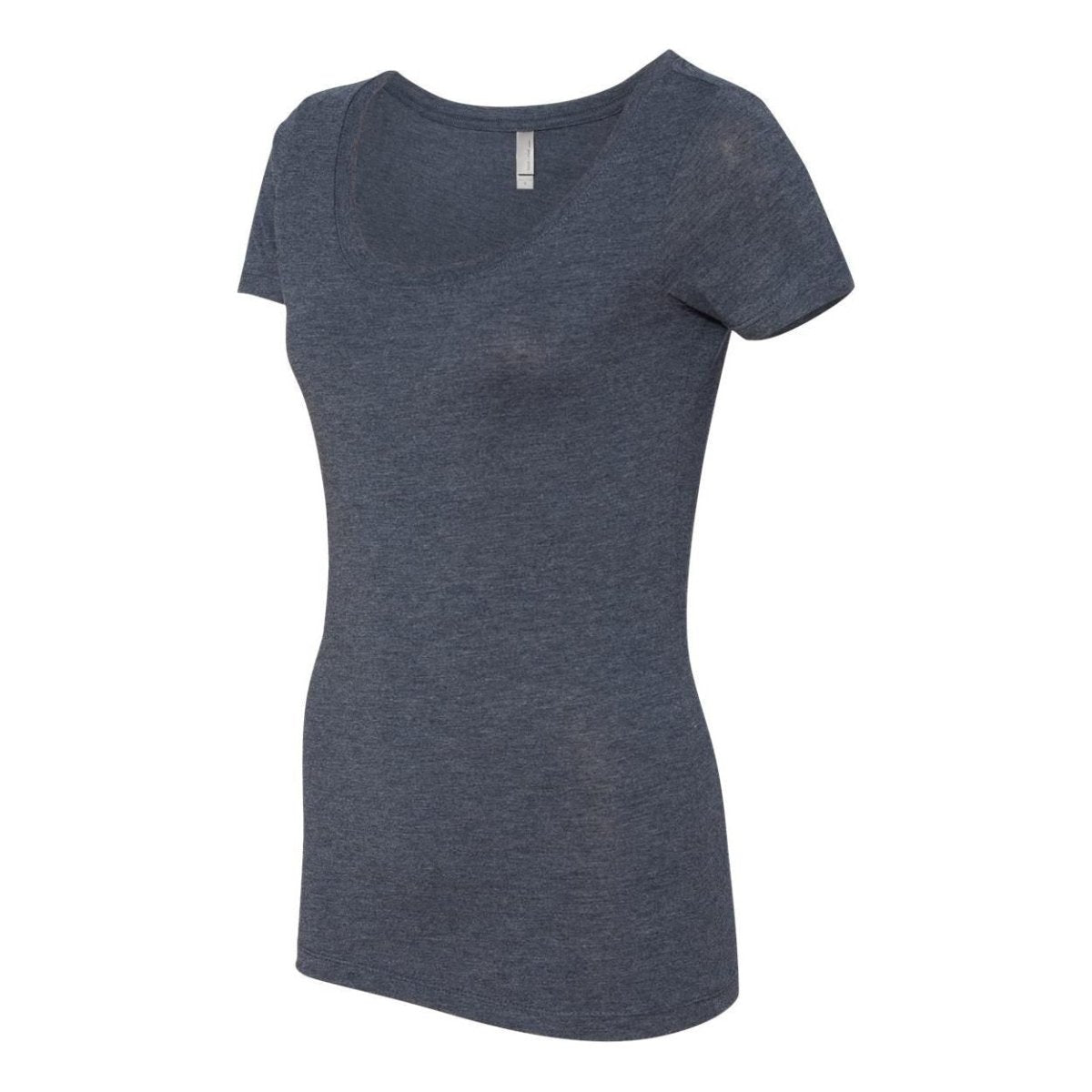 Joe's USA Ladies' Women’s Fitted Perfect Tri ® Tee Vintage Navy XL Short Sleeve T-Shirts