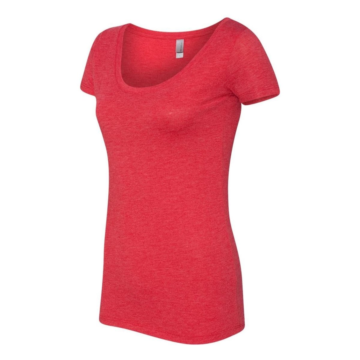 Joe's USA Ladies' Women’s Fitted Perfect Tri ® Tee Vintage Red Small Short Sleeve T-Shirts
