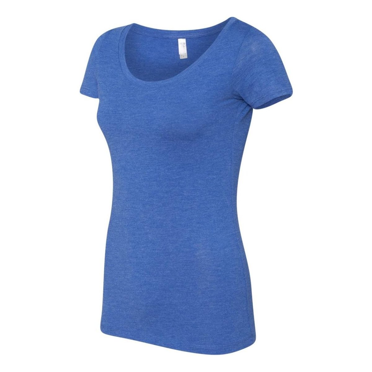 Joe's USA Ladies' Women’s Fitted Perfect Tri ® Tee Vintage Royal 2XL Short Sleeve T-Shirts