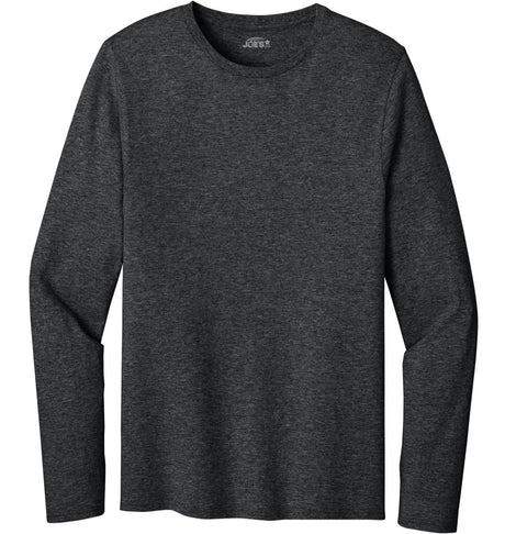 Joe's USA Lightweight Easy Cotton Shirt Black Heather S