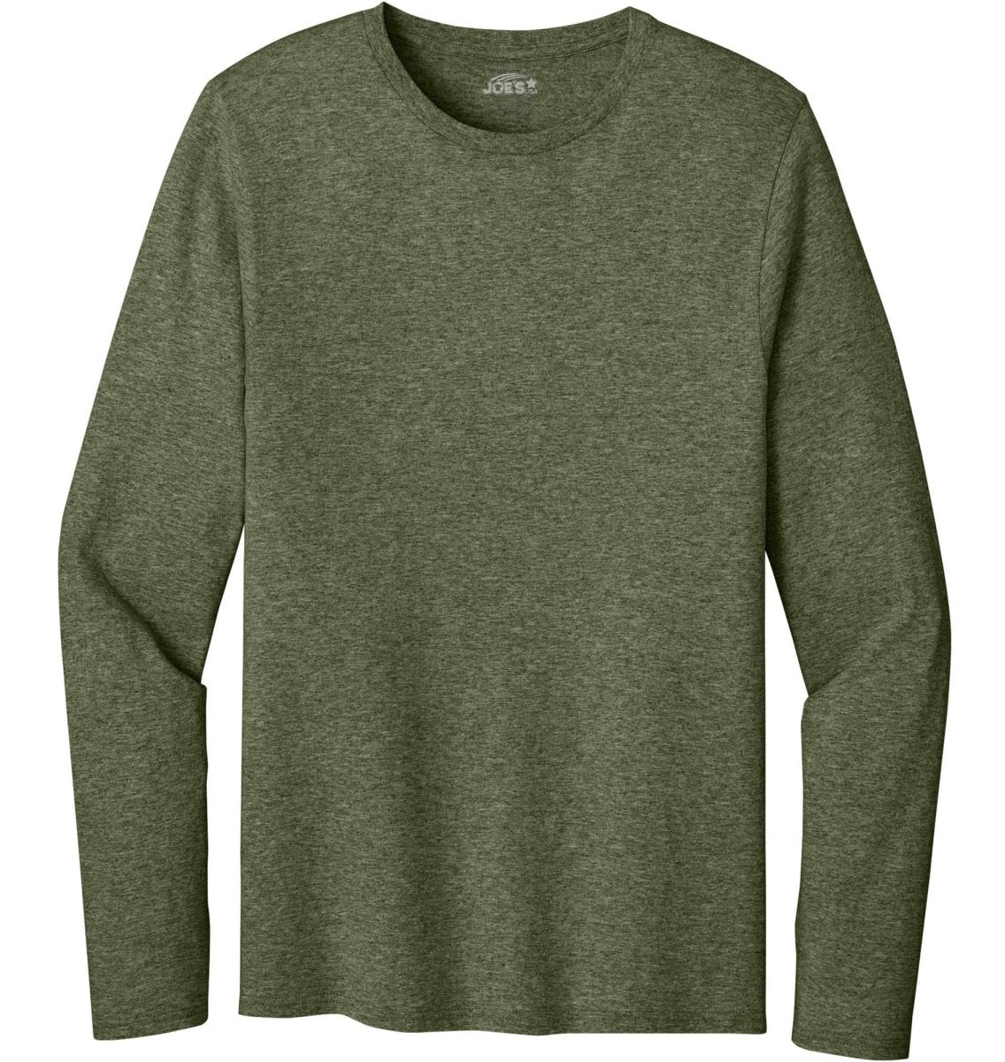 Joe's USA Lightweight Easy Cotton Shirt Olive Drab Green Heather S