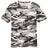 Joe's USA Mens 100% Cotton Camo Tee. Camouflage T Shirts in Sizes XS - 4XL Small Winter Camo Short Sleeve T-Shirts