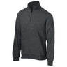 Joe's USA Men's 1/4 - Zip Sweatshirt Graphite Heather XS Quarter - Zip Sweatshirts