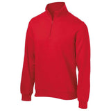 Joe's USA Men's 1/4 - Zip Sweatshirt True Red XS Quarter - Zip Sweatshirts