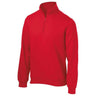 Joe's USA Men's 1/4 - Zip Sweatshirt True Red XS Quarter - Zip Sweatshirts