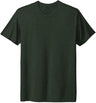 Joe's USA Men's 4.3oz Tri - Blend Tee in Sizes XS - 3XL Black Forest X - Small Short Sleeve T-Shirts