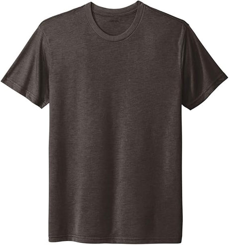 Joe's USA Men's 4.3oz Tri - Blend Tee in Sizes XS - 3XL Macchiato X - Small Short Sleeve T-Shirts