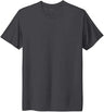 Joe's USA Men's 4.3oz Tri - Blend Tee in Sizes XS - 3XL Solid Graphite X - Small Short Sleeve T-Shirts