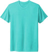 Joe's USA Men's 4.3oz Tri - Blend Tee in Sizes XS - 3XL Tahiti Blue X - Small Short Sleeve T-Shirts
