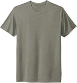 Joe's USA Men's 4.3oz Tri - Blend Tee in Sizes XS - 3XL Venetian Grey X - Small Short Sleeve T-Shirts
