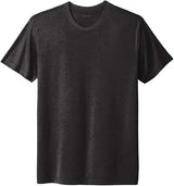 Joe's USA Men's 4.3oz Tri - Blend Tee in Sizes XS - 3XL Vintage Black X - Small Short Sleeve T-Shirts