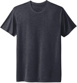 Joe's USA Men's 4.3oz Tri - Blend Tee in Sizes XS - 3XL Vintage Navy X - Small Short Sleeve T-Shirts