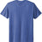 Joe's USA Men's 4.3oz Tri - Blend Tee in Sizes XS - 3XL Vintage Royal X - Small Short Sleeve T-Shirts