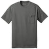 Joe's USA Men's 50/50 Cotton/Poly T-Shirt with Pocket Athletic Heather S Short Sleeve T-Shirts