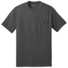 Joe's USA Men's 50/50 Cotton/Poly T-Shirt with Pocket Charcoal S Short Sleeve T-Shirts