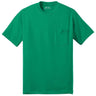 Joe's USA Men's 50/50 Cotton/Poly T-Shirt with Pocket Kelly Green S Short Sleeve T-Shirts
