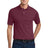 Joe's USA Men's 50/50 Jersey Knit Polo with a Pocket Maroon Small
