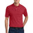 Joe's USA Men's 50/50 Jersey Knit Polo with a Pocket Red Small