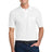 Joe's USA Men's 50/50 Jersey Knit Polo with a Pocket White Small