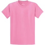 Joe's USA Mens 5.4 - oz 100% Cotton T-Shirt Candy Pink Small Short Sleeve T-Shirts