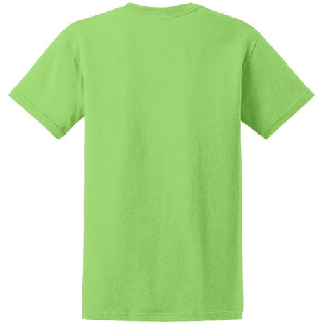 Joe's USA Mens 5.4 - oz 100% Cotton T-Shirt Lime Green Small Short Sleeve T-Shirts