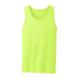 Joe's USA Mens 5.4 - oz 100% Cotton Tank Tops in Sizes S - 4XL S Neon Yellow Tank Tops