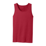 Joe's USA Mens 5.4 - oz 100% Cotton Tank Tops in Sizes S - 4XL S Red Tank Tops