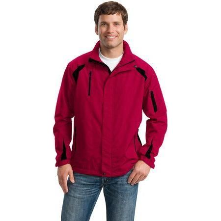 Joe's USA Men's All - Season II Jacket True Red/Black 3X - Large Jackets