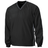 Joe's USA Men's Athletic V - Neck Raglan Wind Shirts in Regular & Big Sizes - XS - 6XL Black / Graphite XS