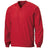 Joe's USA Men's Athletic V - Neck Raglan Wind Shirts | Solid Colors True Red X - Small