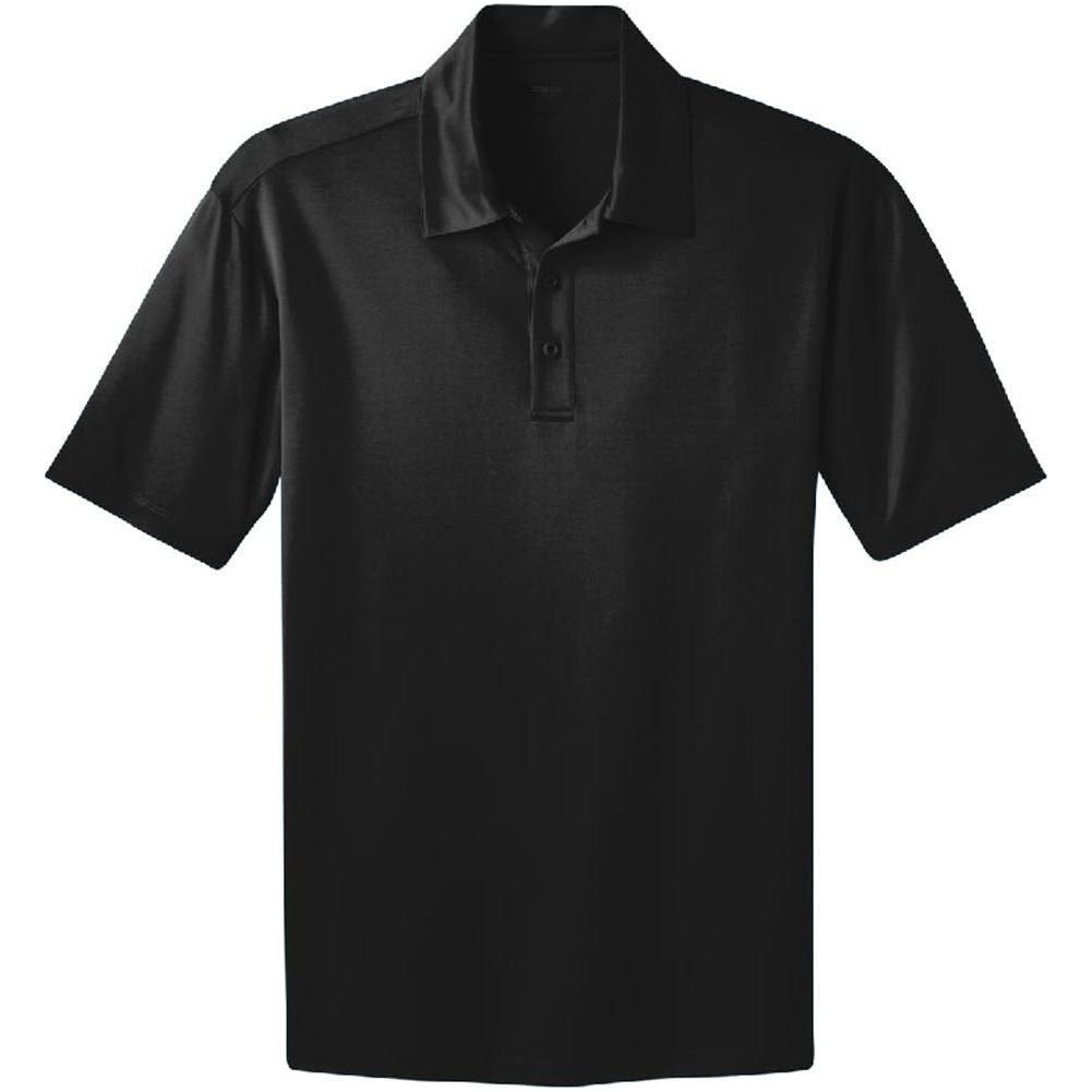 Men's Big & Tall Short Sleeve Moisture Wicking Silk Touch Po