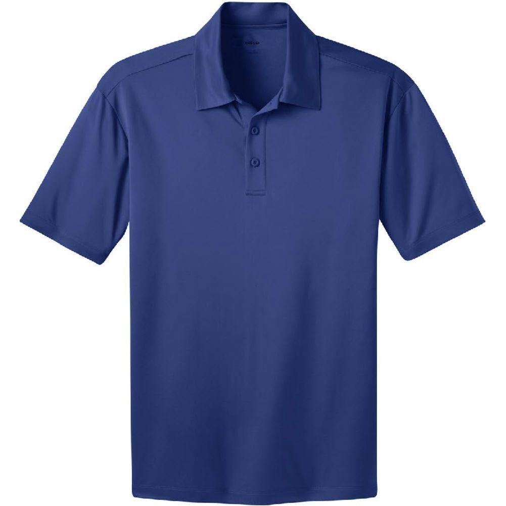 Men's Big & Tall Short Sleeve Moisture Wicking Silk Touch Po