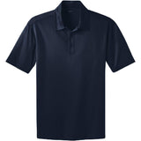 Joe's USA Men's Big & Tall Short Sleeve Moisture Wicking Silk Touch Polo Shirt True Navy X - Small