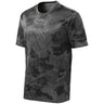 Joe's USA Men's Camo Hex Workout Tee Iron Grey XS Short Sleeve T-Shirts