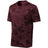 Joe's USA Men's Camo Hex Workout Tee Maroon XS Short Sleeve T-Shirts