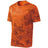 Joe's USA Men's Camo Hex Workout Tee Neon Orange XS Short Sleeve T-Shirts