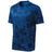 Joe's USA Men's Camo Hex Workout Tee True Royal XS Short Sleeve T-Shirts