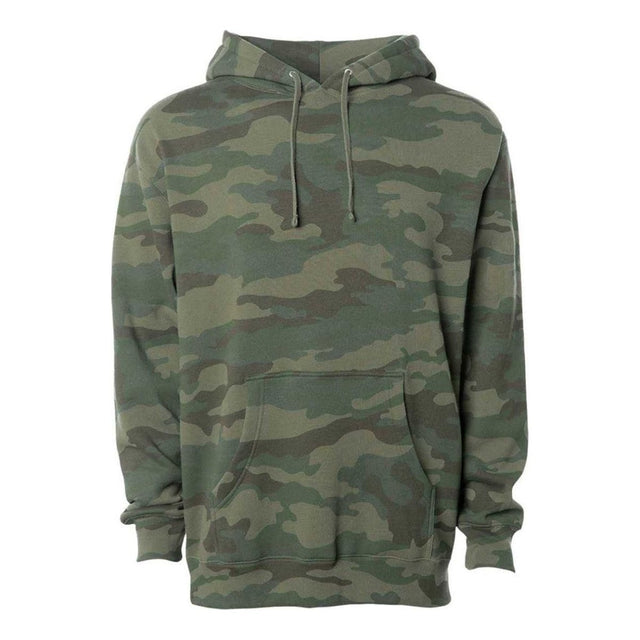 Joe's USA Men's Camo Hooded Pullover Sweatshirt X - Small Army Camo Sweatshirts