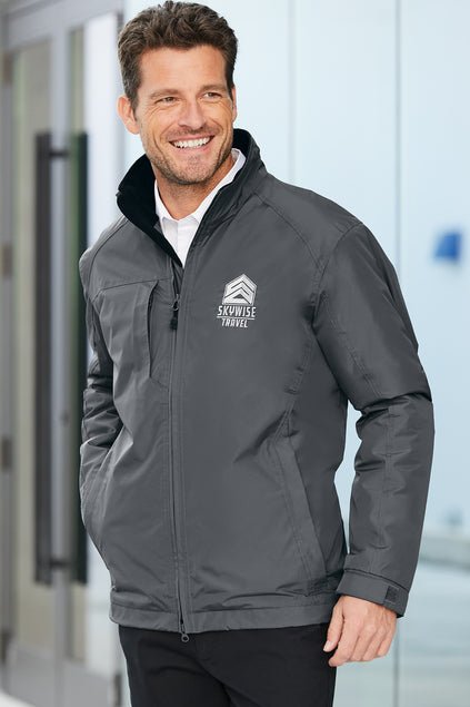 Joe's USA Men's Challenger™ II Jacket Steel Grey/True Black X - Small Jackets