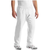 Joe's USA Men's Classic Sweatpant Small White Sweatpants