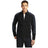 Joe's USA Men's Colorblock Microfleece Jacket Black/Battleship Grey X - Small Fleece Jackets
