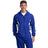 Joe's USA Men's Colorblock Raglan Anorak X - Small True Royal/White