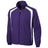 Joe's USA Men's Colorblock Raglan Jacket X - Small Purple/White Jackets