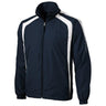 Joe's USA Men's Colorblock Raglan Jacket X - Small True Navy/White Jackets