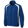 Joe's USA Men's Colorblock Raglan Jacket X - Small True Royal/White Jackets