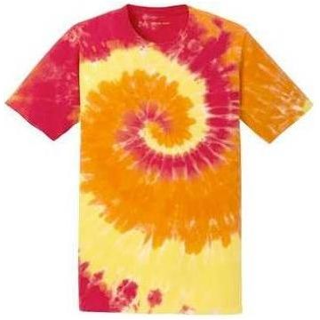 Joe's USA Men's Colorful Tie - Dye T-Shirt Blaze tie - dye Small Short Sleeve T-Shirts