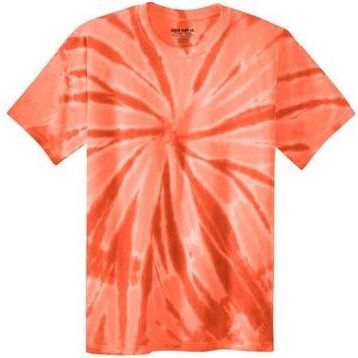 Joe's USA Men's Colorful Tie - Dye T-Shirt Orange tie - dye Small Short Sleeve T-Shirts