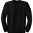 Joe's USA Men's Crewneck Sweatshirts Jet Black Small Crewneck Sweatshirts