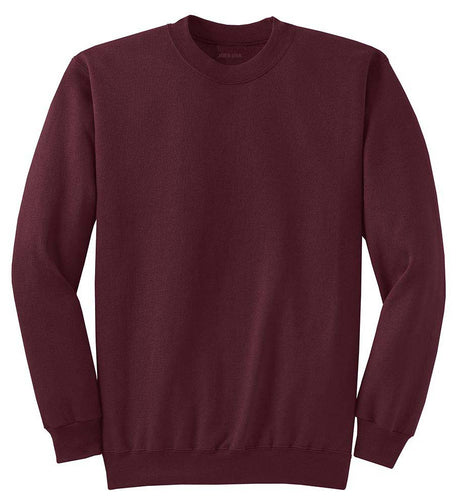 Joe's USA Men's Crewneck Sweatshirts Maroon Small Crewneck Sweatshirts
