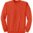 Joe's USA Men's Crewneck Sweatshirts Orange Small Crewneck Sweatshirts